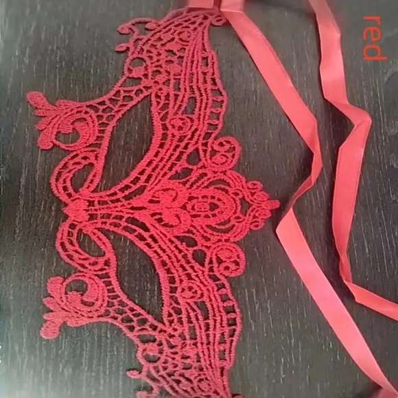 MASQUERADE in Black, White, OR Red - Picture 6 of 6